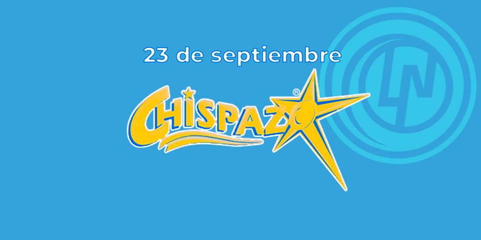 Resultados del Chispazo de hoy 23 de septiembre del 2024.