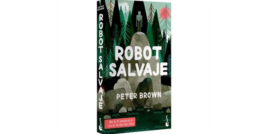 Robot Salvaje, del escritor e ilustrador Peter Brown-