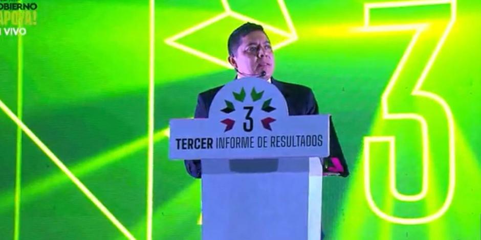 En 3er Informe, Ricardo Gallardo destaca apoyo a más de un millón y medio  de personas con programas sociales