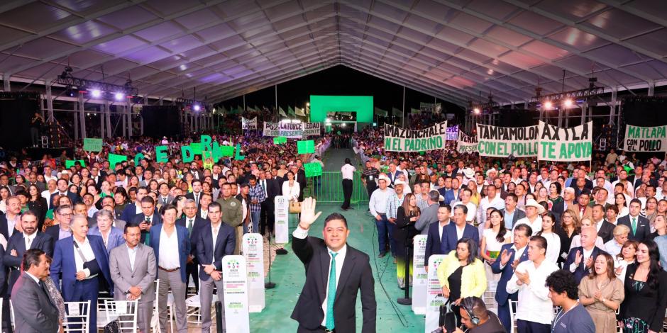 Ricardo Gallardo, gobernador de SLP, ayer.