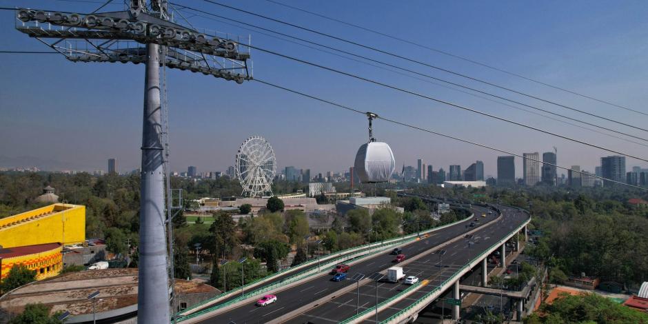 Hoy 24 de septiembre abren la Línea 3 del Cablebús que llega a Santa Fe