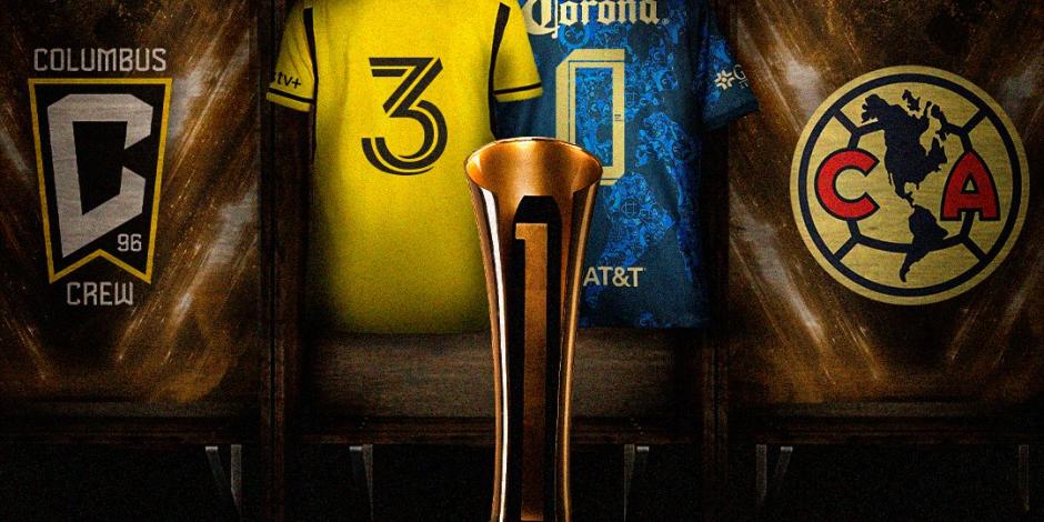 Columbus Crew y América definen al monarca de la Campeones Cup.