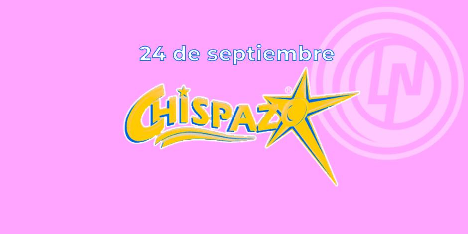 Resultados del Chispazo de hoy 24 de septiembre del 2024.