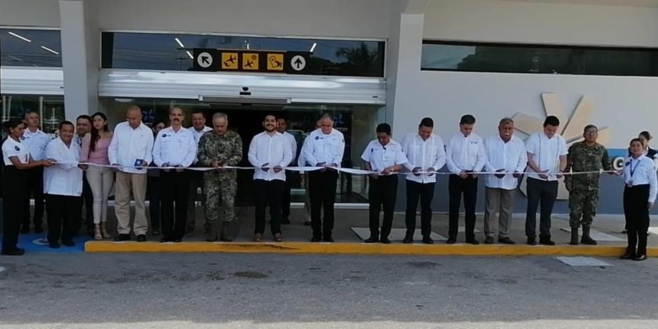 Grupo Aeroportuario de la Ciudad de México moderniza el Aeropuerto Internacional de Ciudad del Carmen.