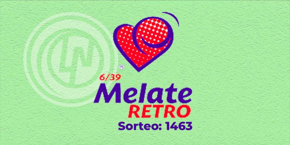 Ve los resultados del Melate Retro en su sorteo 1463, celebrado este 24 de septiembre del 2024.