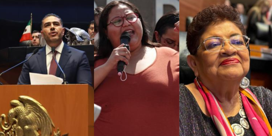 Omar García Harfuch, Citlalli Hernández y Ernestina Godoy piden licencia en el Senado