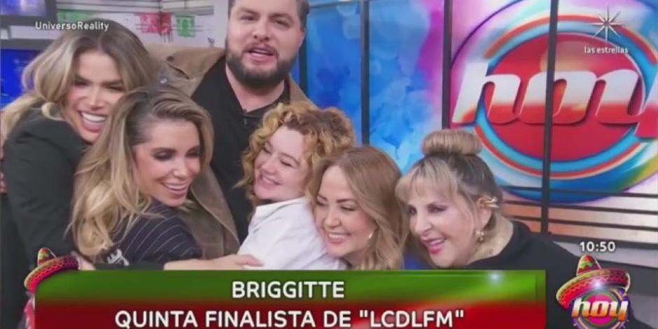 Reciben a Briggitte Bozzo en 'Hoy' con honores: 'lo hiciste bien' | VIDEO