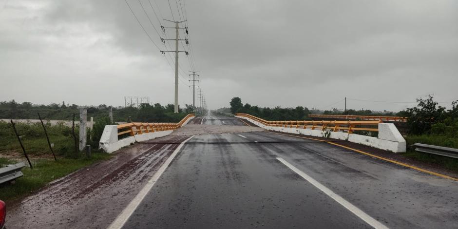 Colapso de puente en Viaducto Diamante.