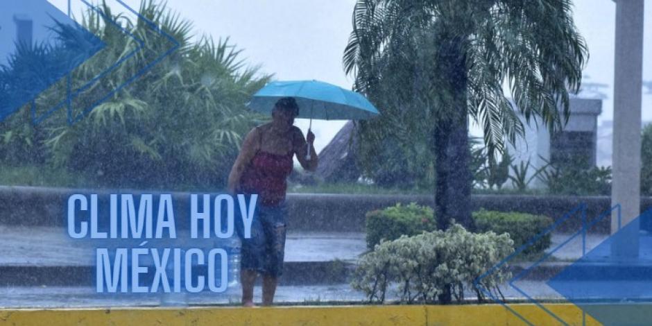 Este viernes 27 de septiembre, habrá lluvias en México.