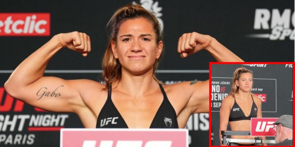 Ailín Pérez y su terrorífico corte de peso en la UFC