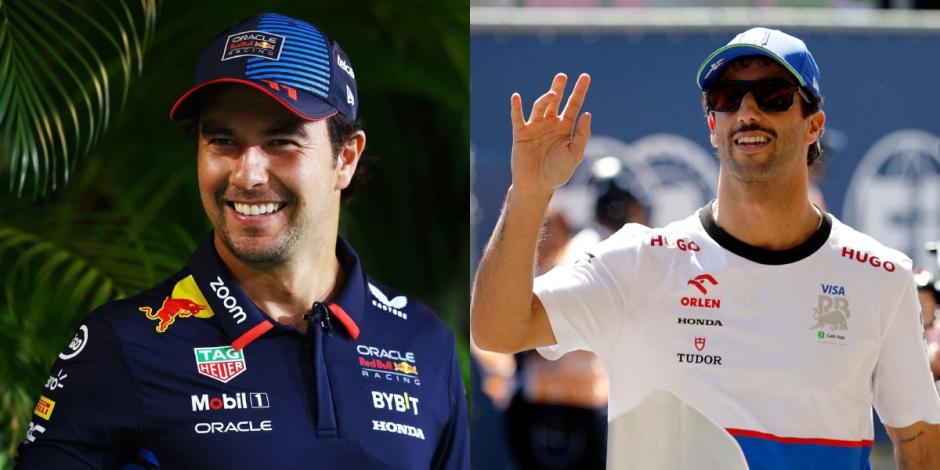 Checo Pérez le dedicó unas emotivas palabras a Daniel Ricciardo luego de la salida del australiano de Red Bull.