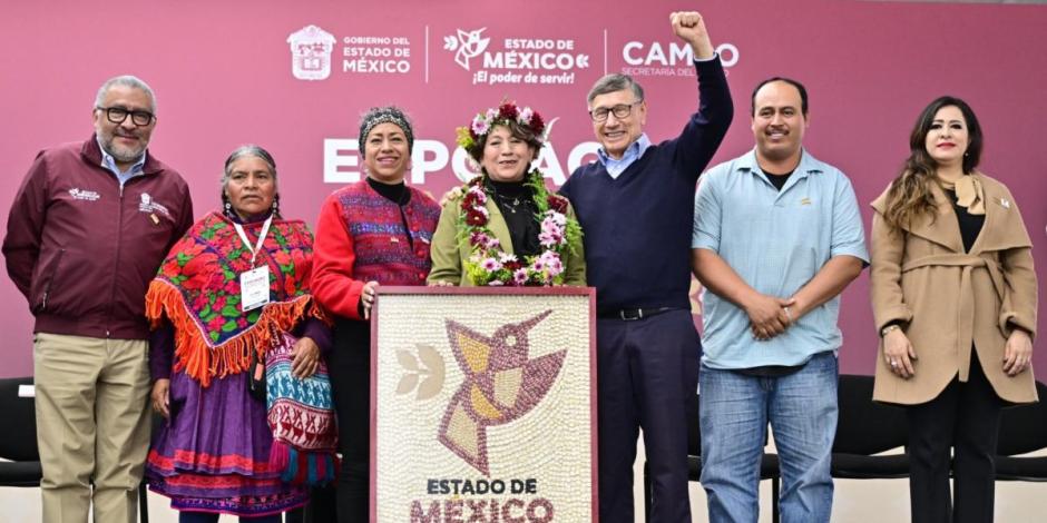 Delfina Gómez inaugura Expo Agroalimentaria 2024.