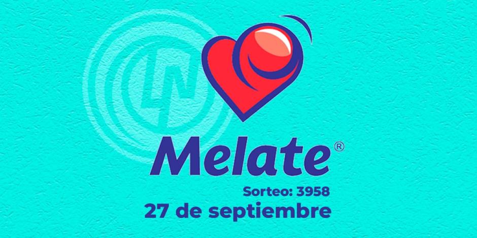 Ve cuáles son los resultados del Melate, Revancha y Revanchita de este 27 de septiembre del 2024.