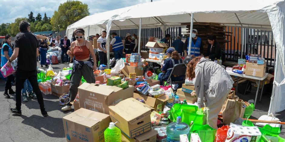 La UNAM instalará un Centro de Acopio.