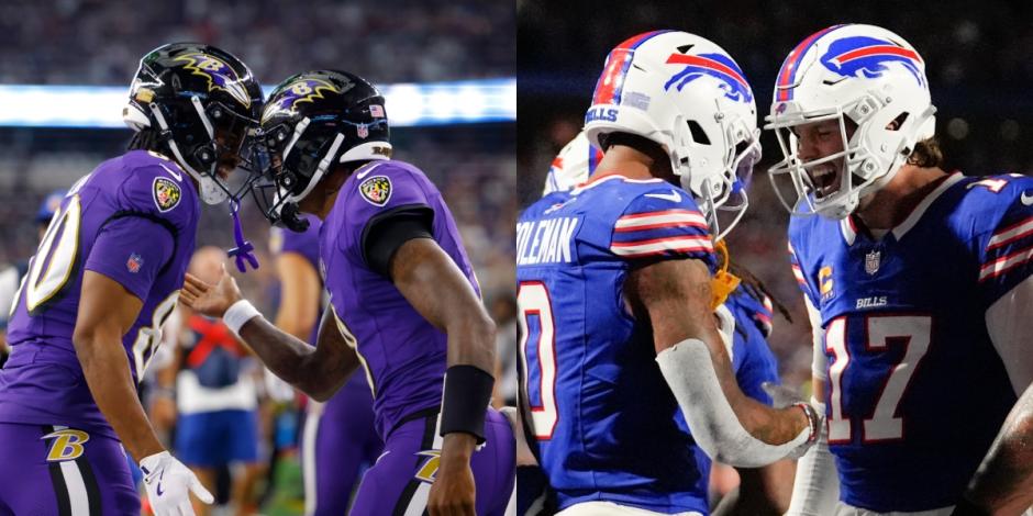 Ravens y Bills miden fuerzas en el Sunday Night Football de la Semana 4 de la NFL.