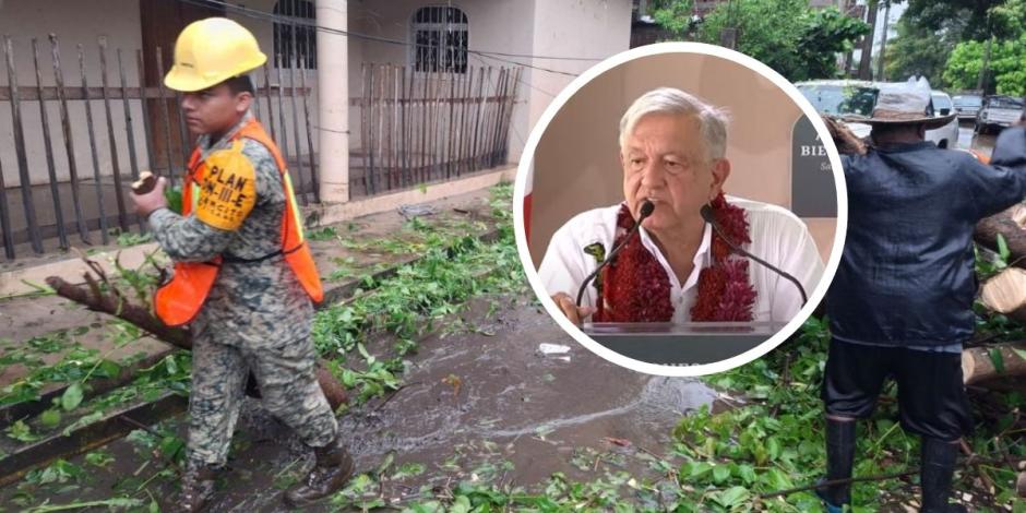 El presidente López Obrador lamenta muerte de ocho personas.