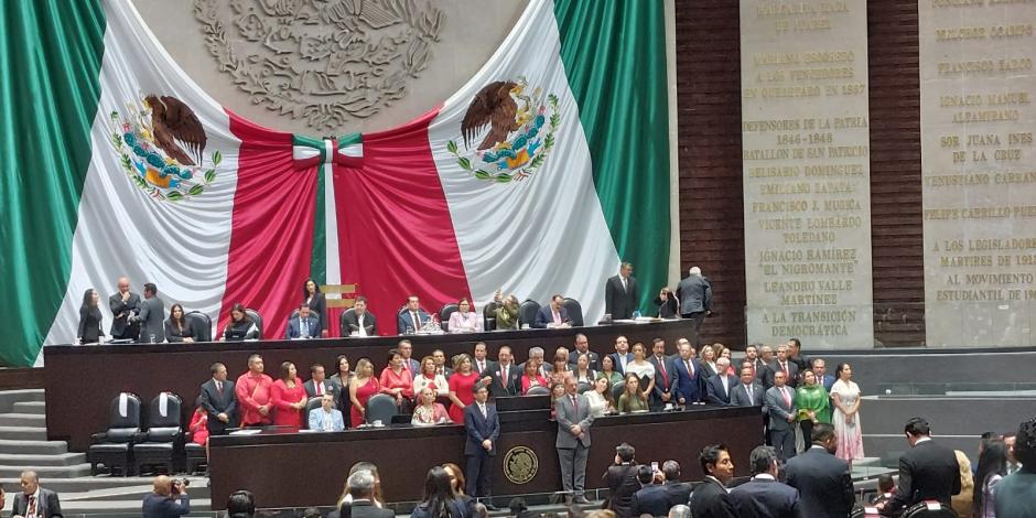 Diputados llaman a unión en sexenio de Sheinbaum durante sus posicionamientos