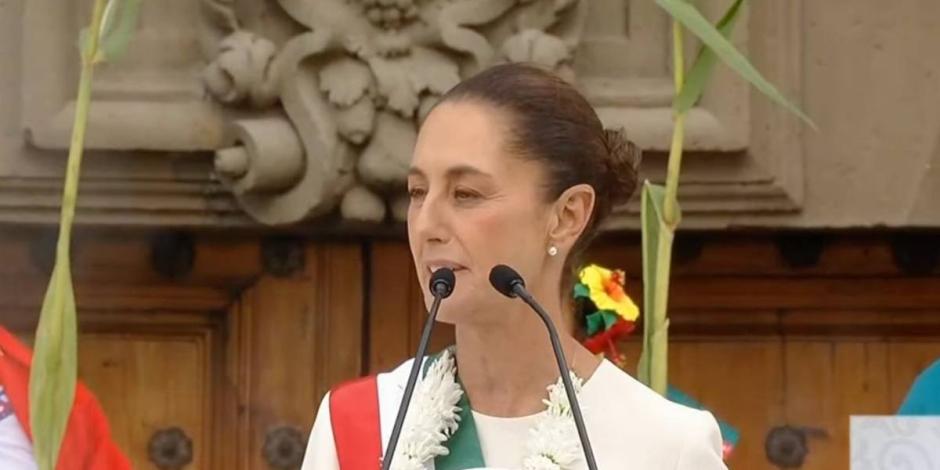 Hoy inicia el segundo piso de la 4T: Claudia Sheinbaum, presidenta de México.