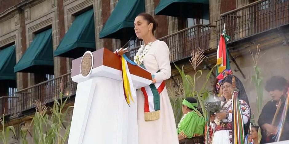 Claudia Sheinbaum anuncia el inicio de las Farmacias del Bienestar.