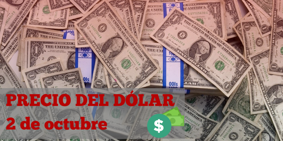 Este es el precio del dólar hoy miércoles 2 de octubre de 2024