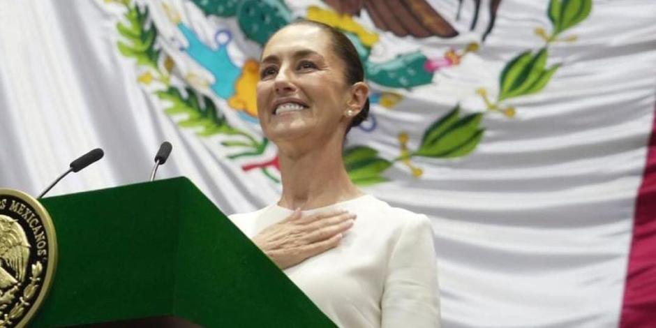 La toma de protesta de Claudia Sheinbaum fue el pasado martes 1 de octubre.