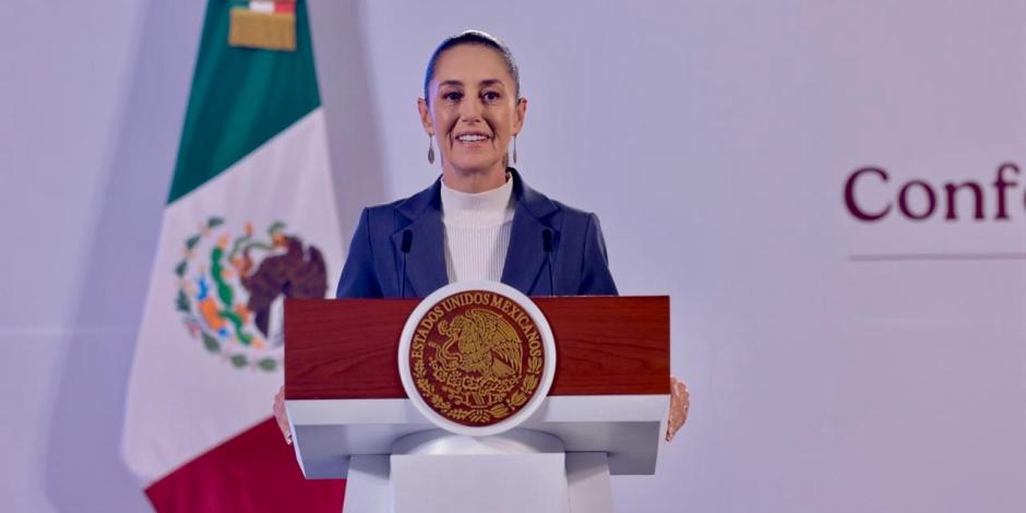 Claudia Sheinbaum, Presidenta de México.