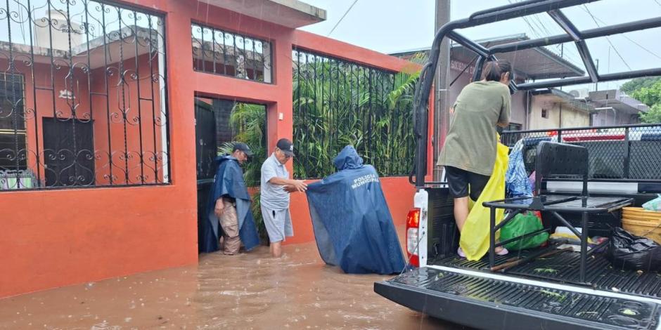 Instalan refugio temporal en Juchitán de Zaragoza por depresión tropical Once-E.