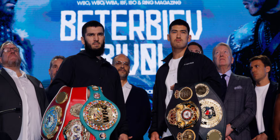 Dmitry Bivol vs Artur Beterbiev se enfrentan por el campeonato indiscutido de los pesos semipesados