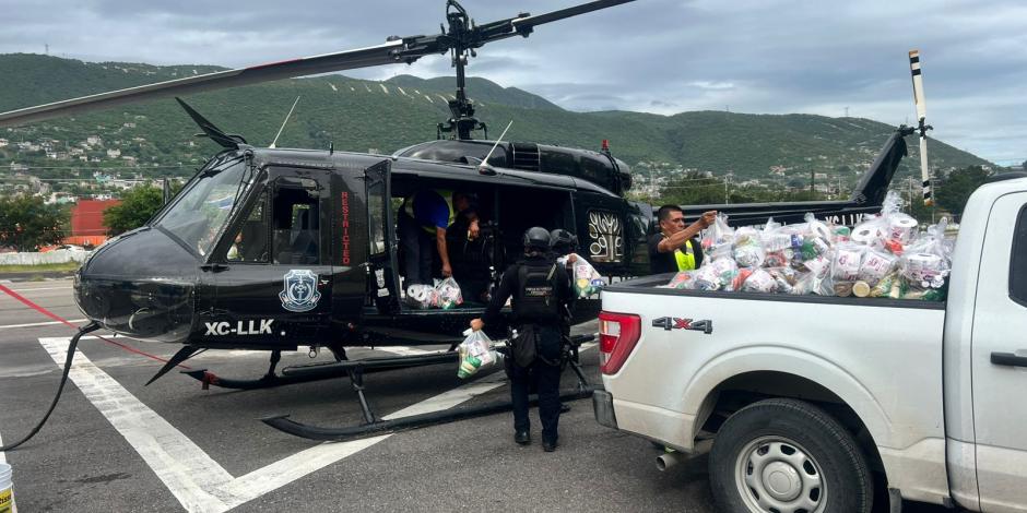 Apoyo de las fuerzas de seguridad en Guerrero