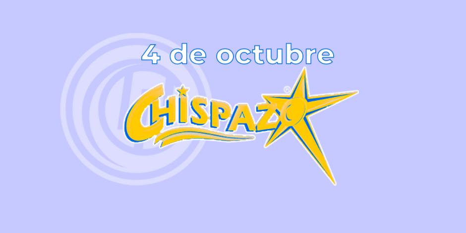 Resultados del Chispazo de hoy 4 de octubre del 2024.