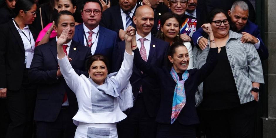 Clara Brugada rindió protesta este 5 de octubre como Jefa de Gobierno de CDMX.