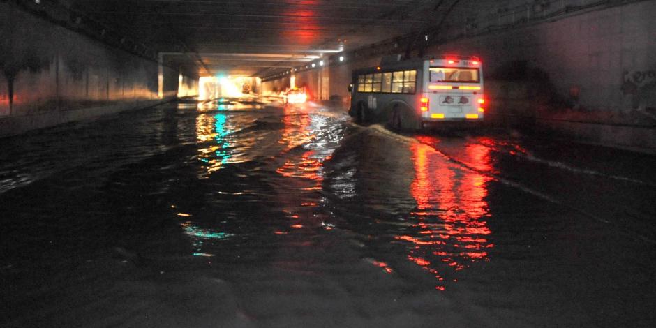 Activan la Alerta Amarilla en dos alcaldías por las fuertes lluvias que se registraron.