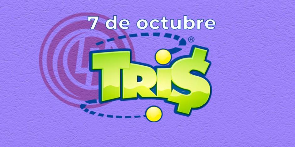 Resultados del Tris de hoy 7 de octubre del 2024.