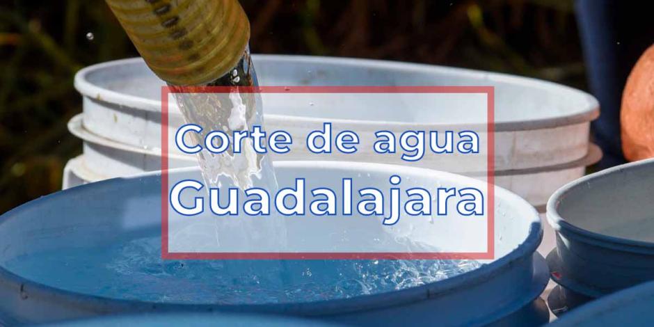 Estas son las colonias sin agua en Guadalajara, Jalisco.