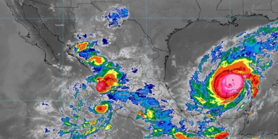 Huracán "Milton" cambia de ruta e impactará entre la noche de hoy y la madrugada del martes.