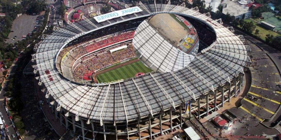 Se filtraron imágenes aéreas de cómo luce el Estadio Azteca por las remodelaciones con miras al Mundial del 2026.