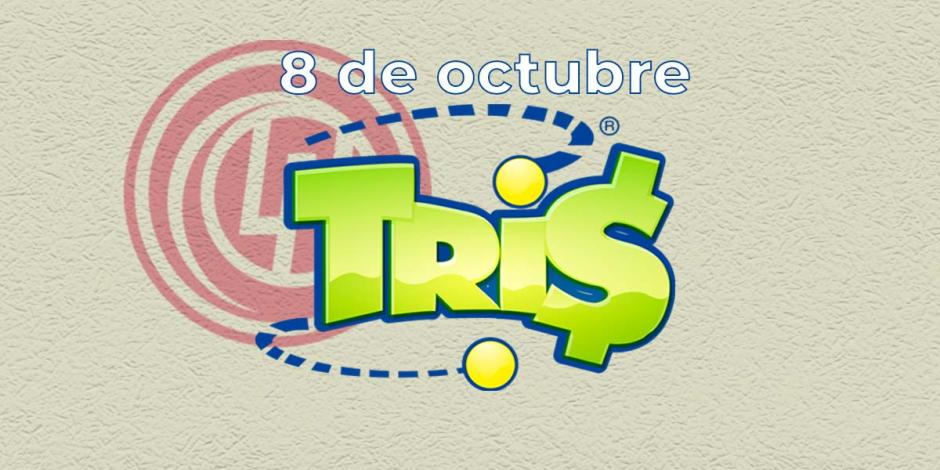 Resultados del Tris de hoy 8 de octubre del 2024.