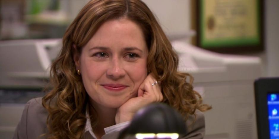 Jenna Fischer como Pam de The Office