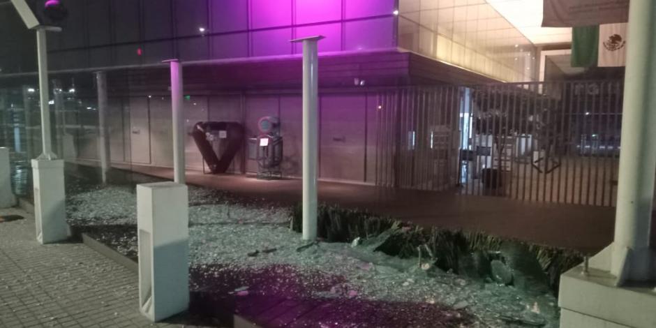 Vandalizan instalaciones del INAI