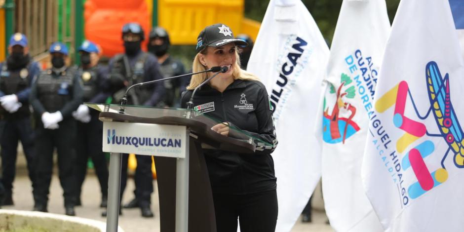 Romina Contreras, alcalde de Huixquilucan, en el Estado de México.