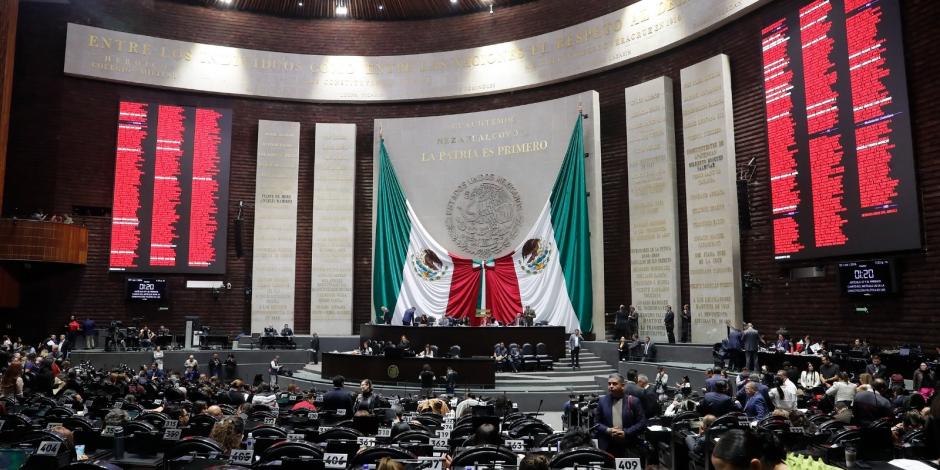 En la imagen, el Pleno de la Cámara de Diputados.