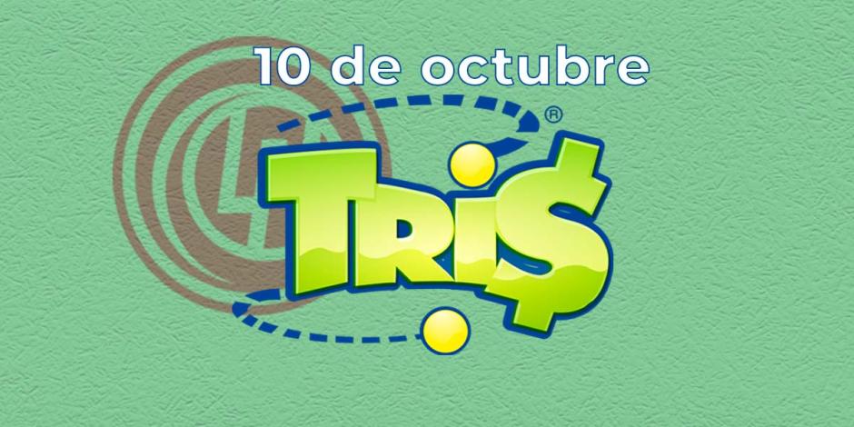 Resultados del Tris de hoy 10 de octubre del 2024.