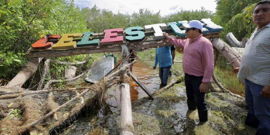 Arranca en Celestún 'Echémosle Montón', iniciativa de ayuda solidaria del gobierno de Yucatán.