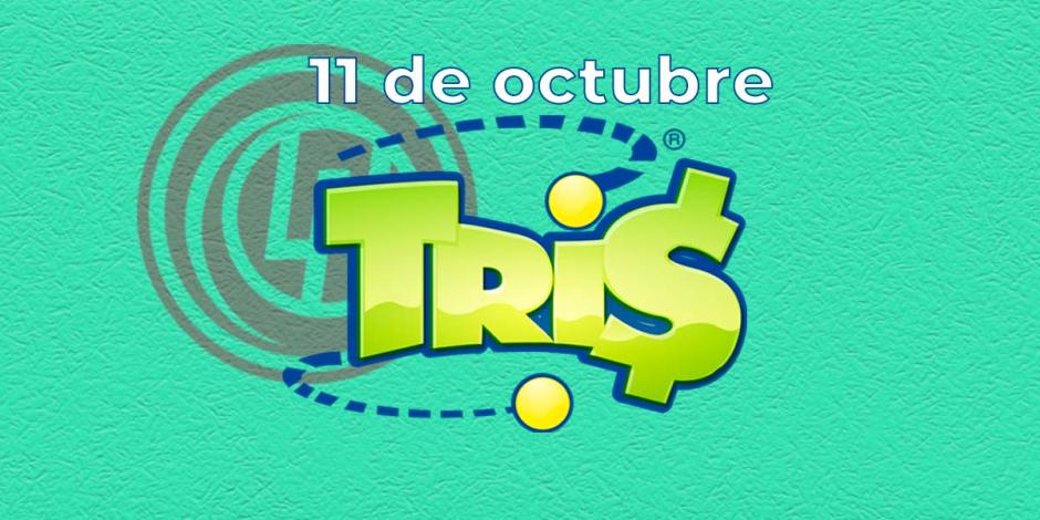 Resultados del Tris de hoy 11 de octubre del 2024.