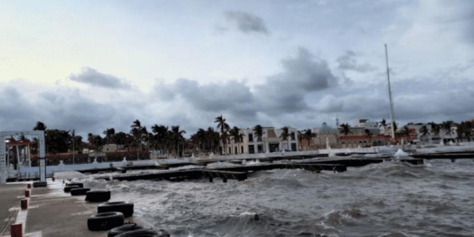 Esta semana el huracán Milton afectó el Golfo de México.