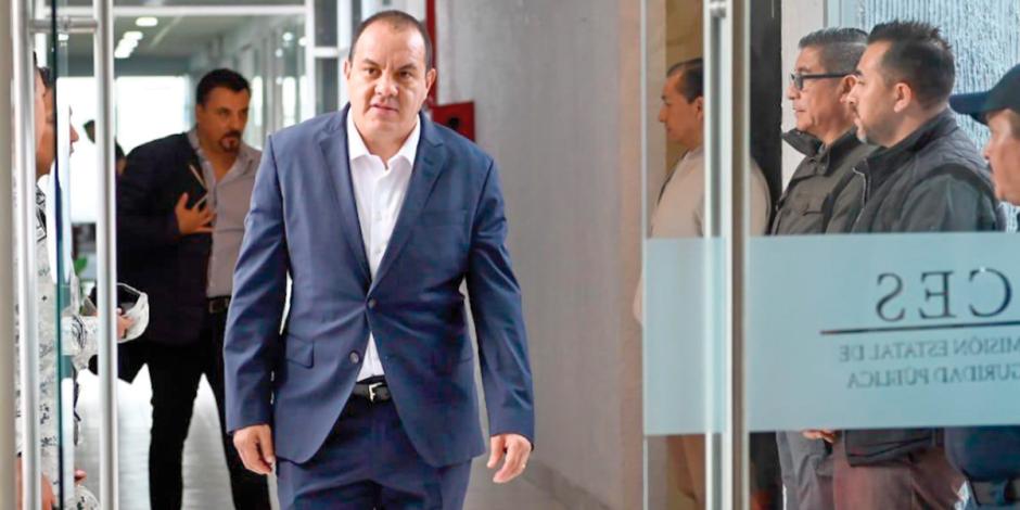 Cuauhtémoc Blanco, exgobernador de Morelos, el pasado 11 de julio.