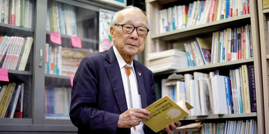 El copresidente de Nihon Hidankyo, Toshiyuki Mimaki, en imagen de archivo.