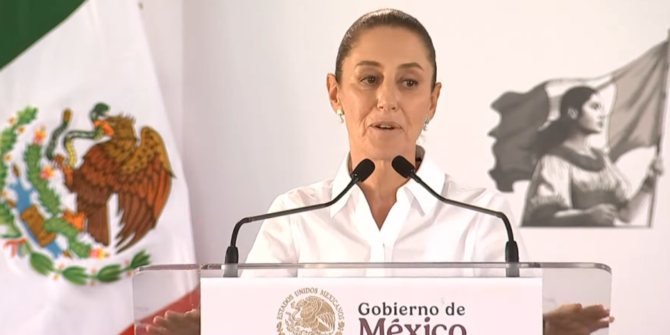 Claudia Sheinbaum, Presidenta de México.