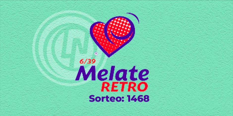 Ve los resultados del Melate Retro en su sorteo 1468, celebrado este 12 de octubre del 2024.