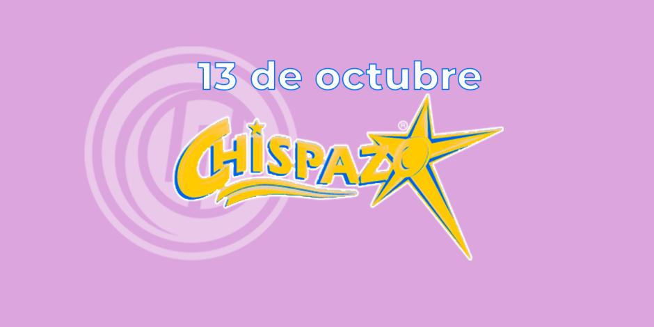 Resultados del Chispazo de hoy 13 de octubre del 2024.